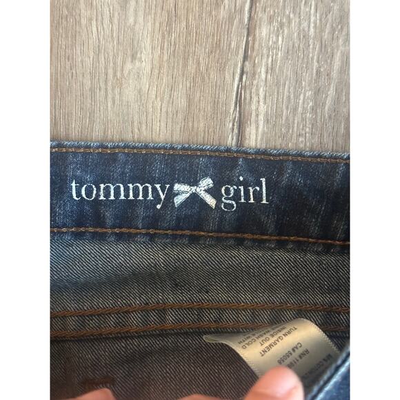 Vintage Tommy Hilfiger Flare Bell Bottom Jeans Juniors Size 11 - Picture 7 of 7